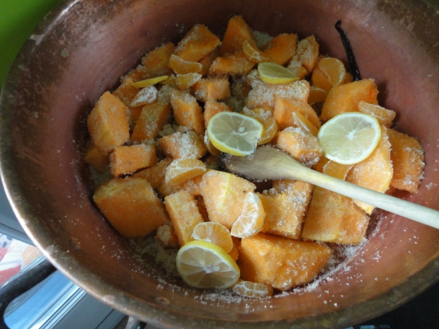 Recette de confiture de Sucrine du Berry aux mandarines et à la vanille
